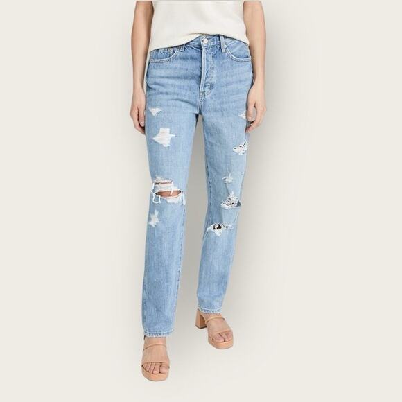 EUC | Pistola Denim | Jen Slouchy Boyfriend Distressed Jeans | Primrose | 25 - Picture 15 of 15